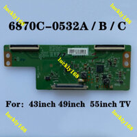 Bảng Mạch Điều Khiển TV 6870C-0532A / B / C V15 FHD DRD 6870C-0532B 6870C-0532C Cho TH-43C410K TH-43E410K 43LF540T TH-49D410K