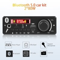 Bảng Mạch Giải Mã Âm Thanh MP3 12V 160W 2 * 80W MP3 FM Radio TF USB Cho Xe Hơi