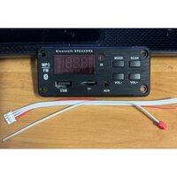 Bảng Mạch Giải Mã Bluetooth Speakers 5.0 12V Mp3 Wma Màn Hình Màu Lớn Mp3 USB TF FM Radio Aux