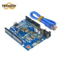 Bảng Mạch Micro USB Kèm Dây Cáp Cho Arduino R3 Atmega328P-16Au Ch340G