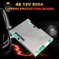 Bảng Mạch Sạc Pin Lithium 4S 12V 800A Lizepo4 BMS Cân Bằng Pin Chuyên Dụng