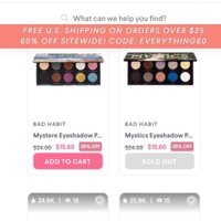 Bảng mắt shop HUSH