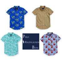 Bảng màu 1 - Áo sơ mi Ralph Lauren thêu ngựa nhiều hình BT size 2 - 18y