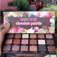 Bảng Màu Mắt 18 ô SIVANNA COLORS The Sweetest & Chocolate Palette (HF7006)