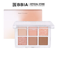 Bảng Màu Mắt Bbia Ready to Wear Palette 6 màu 5g - 01 Nude Blush