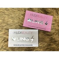 Bảng màu mắt nhũ kim tuyến HUDABEAUTY BLING