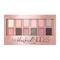 Bảng Màu Mắt Tông Hồng Nude 12 Màu Maybelline The Blushed Nudes