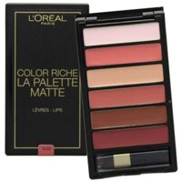 Bảng màu môi L'Oreal Color Riche La Palette Matte Lip Palette Nude 6g