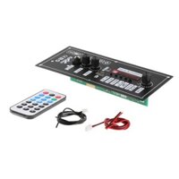 Bảng máy nghe nhạc MP3 Điều khiển từ xa Lossless Không dây Âm trầm nặng Hỗ trợ âm thanh MP3 AV USB Màn hình kỹ thuật số Mô-đun Bluetooth trên ô tô