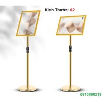 Bảng Menu - Bảng Thông Báo - Bảng Chỉ Dẫn - Bảng Lễ Tân Khách Sạn Kích Thước A2