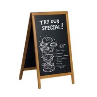 Bảng Menu Chân Đứng Hai Mặt ROMANA