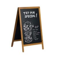 Bảng Menu Chân Đứng Hai Mặt ROMANA