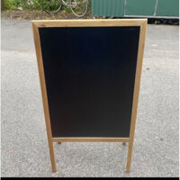 Bảng menu chân gỗ dùng cho nhà hàng quán nước (tặng kèm phấn màu)