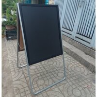 Bảng Menu gỗ 2 mặt 60x80cm kệ chữ A