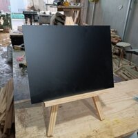 Bảng Menu Gỗ Viết Phấn 30x40cm Kèm Giá Đỡ Đa Năng - Để Bàn Quán Cà Phê, Nhà Hàng