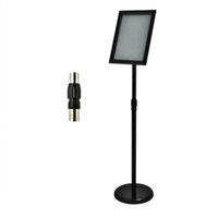 Bảng menu nhà hàng khổ giấy A4 màu đen tùy chỉnh chiều cao Bảng thông tin, bảng chào thông báo nhà hàng