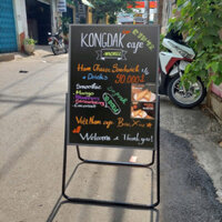 Bảng Menu quảng cáo viết phấn hoặc bút dạ quang