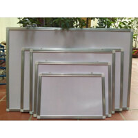 Bảng mica trắng viết bút lông khung viền nhôm