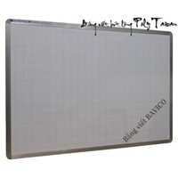 Bảng Mica treo tường giá rẻ Poly Taiwan KT 80x120cm CÓ Ô LY (Bavico)