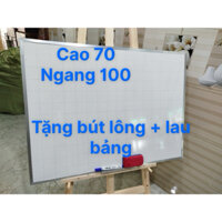 Bảng mica viết bút lông 70x100 " Tặng bút lông, lau bảng"