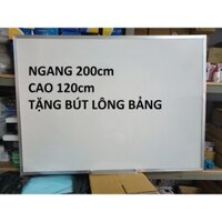 Bảng mica viết bút lông kích thước 120 x 200cm tặng kèm bút lông bảng