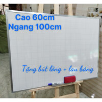 Bảng mica viết bút lông kích thước 60 x 100cm tặng kèm bút lông nhật