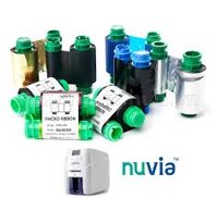 Băng mực Ribbon cho máy in thẻ nhựa POINTMAN NUVIA N21 – Mực đen (