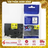 Băng nhãn Brother Nhãn in Hze-621 ( Tze-621, Tz2-621), 9mm*8m, chữ đen nền vàng, Black on Yellow