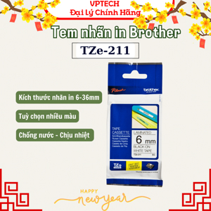 Băng nhãn Brother TZe-211