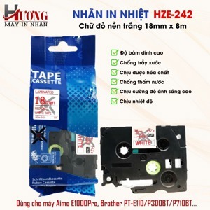 Băng nhãn Brother TZe-242