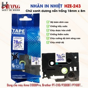 Băng nhãn Brother TZe-243