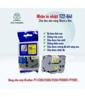 Băng nhãn Brother TZe-641