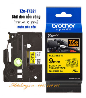 Băng nhãn Brother TZe-FX621