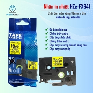 Băng nhãn Brother TZe-FX641