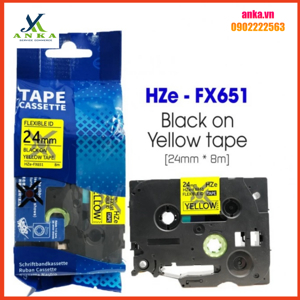 Băng nhãn Brother TZe-FX651