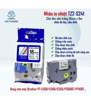Băng nhãn Brother TZe-S241