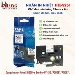 Băng nhãn Brother TZe-S251