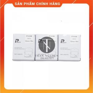 Băng nhãn trắng 12mm PT-512W