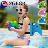 Bảng nổi bơi ZGECB, Thắt lưng có thể điều chỉnh màu sắc phù hợp với mắt Phao vây cá mập, Hỗ trợ hỗ trợ an toàn có thể đeo được EVA Foam Trẻ em Thiết bị thể thao phao lưng