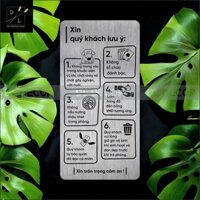 Bảng nội quy khách sạn, nhà nghỉ, hotel, homestay, villa