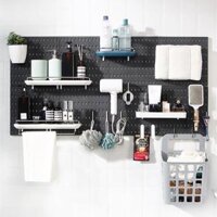 Bảng Pegboard bảng treo đồ sắp xếp nhà cửa NB131 - Bộ 3 Móc B010