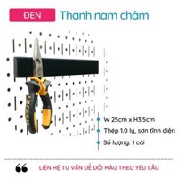 Bảng Pegboard Kim Loại &amp; Phụ Kiện Móc Treo Dụng Cụ Cơ Khí Chuyên Nghiệp, Thương Hiệu SMLIFE - Thanh nam châm