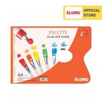 Bảng pha màu nước Palette KLONG A4 40 tờ 7092 MS 767