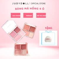 Bảng phấn má hồng 4 ô JUDYDOLL, má hồng 6 ô Guicami, phấn má hồng nội địa trung
