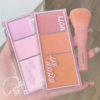 Bảng phấn má hồng ba màu MOTY tiện lợi dễ sử dụng - Freyja.Makeup