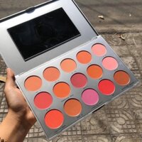 BẢNG PHẤN MÁ HỒNG, TẠO KHỐI BẮT SÁNG CHUYÊN NGHIỆP 15 Ô KRYOLAN PALETTE CHÍNH HÃNG - 12102