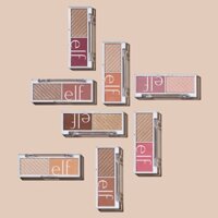 Bảng phấn má hồng và bắt sáng highlight e.l.f Elf elf bite size face duo pomegranate coconut spiced apple white peach