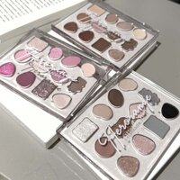 Bảng phấn mắt 12 màu Matte Shimmering Pearlescent Eyes Trang điểm Natural Colourfu Beauty
