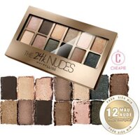 Bảng Phấn Mắt 12 Màu Maybelline The 24K Nudes Eyeshadow Palette 9.6g