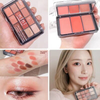 Bảng Phấn Mắt 12 Ô Odbo Mini Eyeshadow & Blush